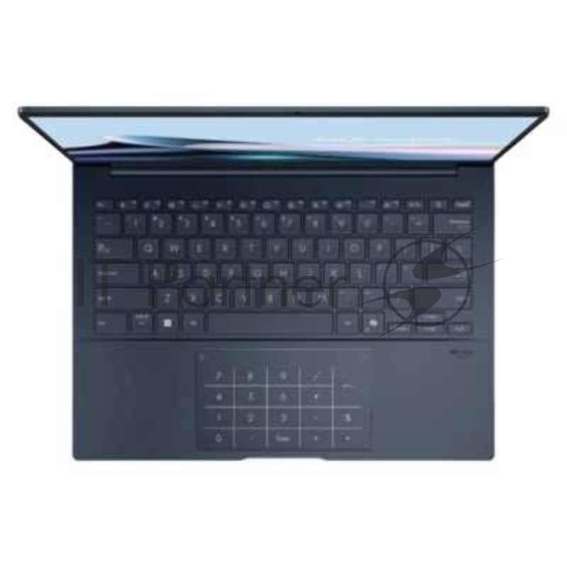 Ноутбук ASUS UX3405CA-PP733 14(2880x1800 OLED 16:10)/Intel Core Ultra 9 285H(3.7Ghz)/32768Mb/1024SSDGb Arc graphics/Cam/BT/WiFi/75WHr/war 1y/Foggy Silver/DOS + алюм корп +чехол NumberPad