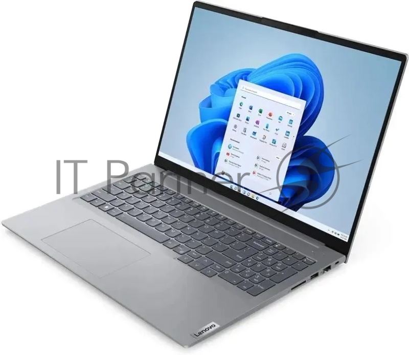 Ноутбук 16 IPS WUXGA LENOVO ThinkBook 16 G6 IRL grey (Core i3 1315U/16Gb/512Gb SSD/VGA int/FP/noOS) ((21KH00X8EV))