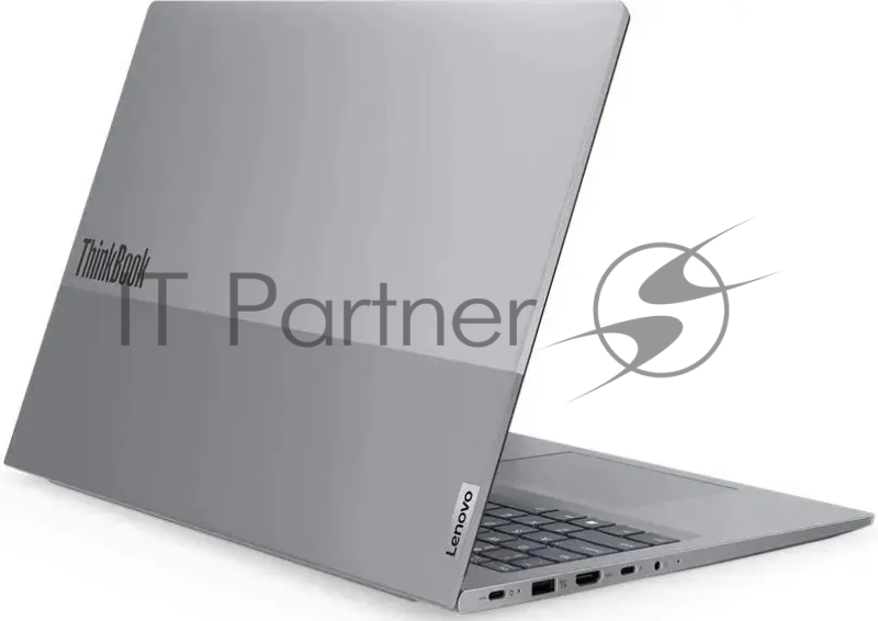 Ноутбук 16 IPS WUXGA LENOVO ThinkBook 16 G6 IRL grey (Core i3 1315U/16Gb/512Gb SSD/VGA int/FP/noOS) ((21KH00X8EV))