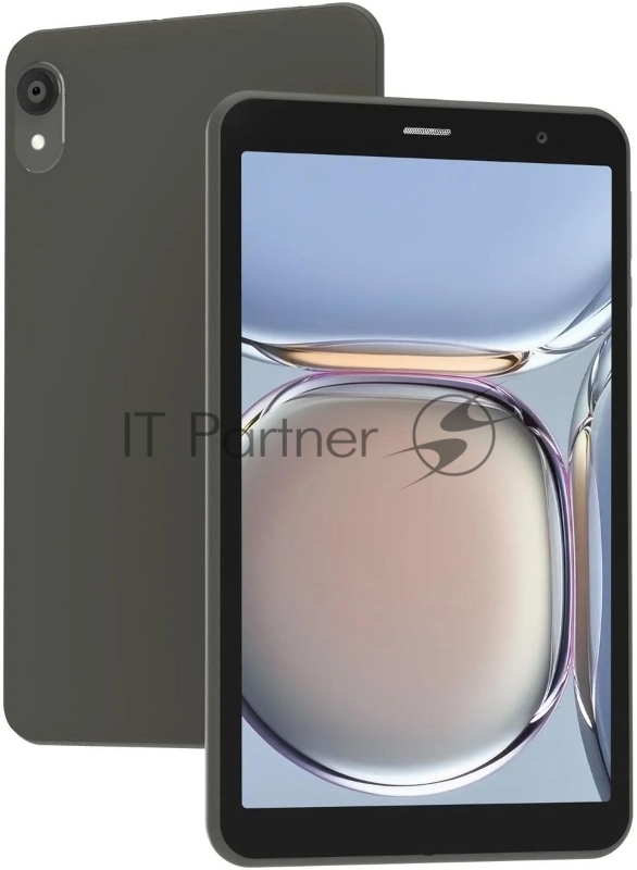 Планшет Digma R8 T606 (1.6) 8C RAM4Gb ROM64Gb 8 IPS 1280x800 4G Android 15 темно-серый 5Mpix 2Mpix BT WiFi microSD 512Gb 4000mAh 168hrs
