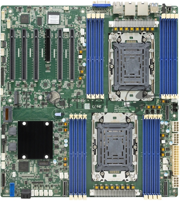 Материнская плата для сервера VEGA, EATX, Dual Intel Xeon Gen.4/Gen.5, DDR5 x16/ PCBA