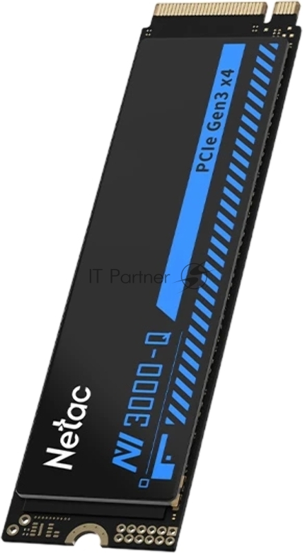 Твердотельный накопитель SSD M.2 Netac 1.0Tb NV3000 Series <NT01NV3000Q-1T0-E4X> Retail (PCI-E 3.0 x4, up to 3100/2100MBs, 3D NAND, 600TBW, NVMe 1.4, 22х80mm, heatsink)