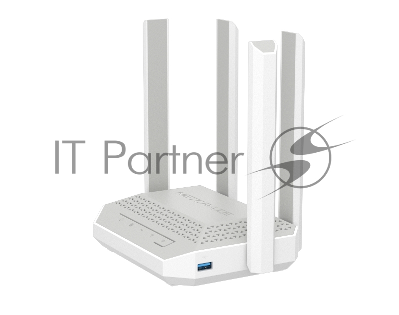 Гигабитный интернет-центр Netcraze Speedster DSL (NC-2113) с Mesh Wi-Fi 5 AС1200, 4-портовым Smart-коммутатором, портами DSL и USB