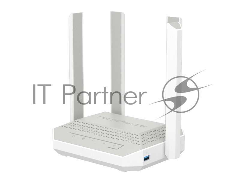 Гигабитный интернет-центр Netcraze Speedster DSL (NC-2113) с Mesh Wi-Fi 5 AС1200, 4-портовым Smart-коммутатором, портами DSL и USB