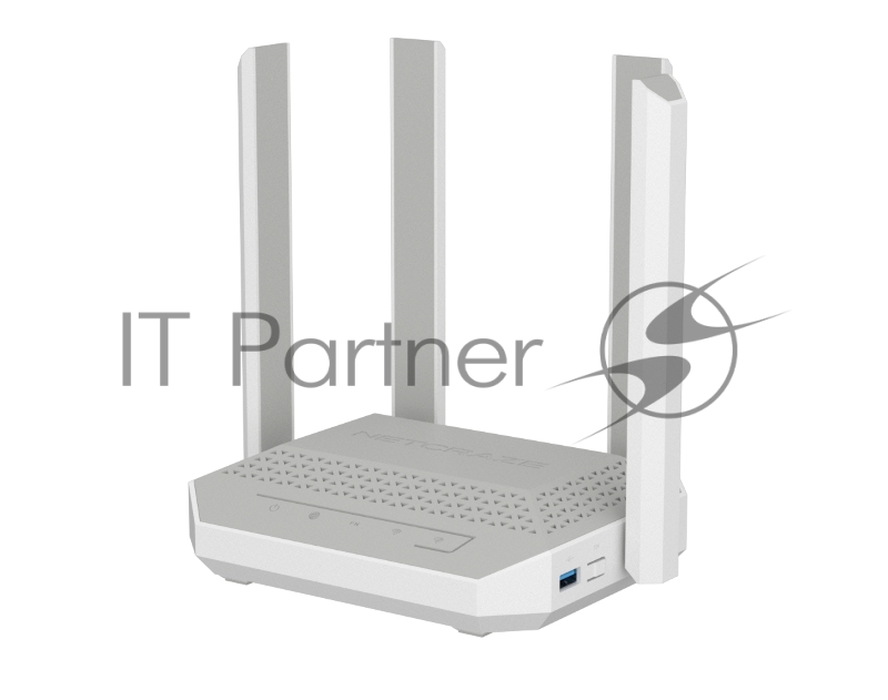 Гигабитный интернет-центр Netcraze Hopper DSL (NC-3611) с Mesh Wi-Fi 6 AX3000, 4-портовым Smart-коммутатором, портами DSL и USB 3.0