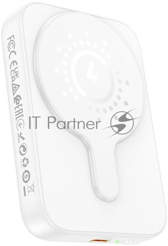 Мобильный аккумулятор Hoco J117A Esteem 10000mAh 5A белый (05830)