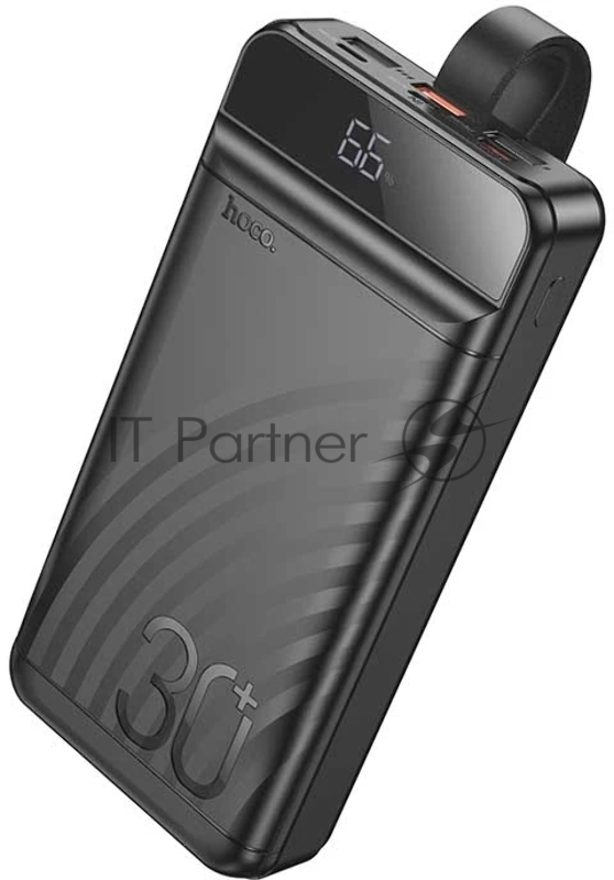 Мобильный аккумулятор Hoco J123B Element 30000mAh 5A черный (12081)
