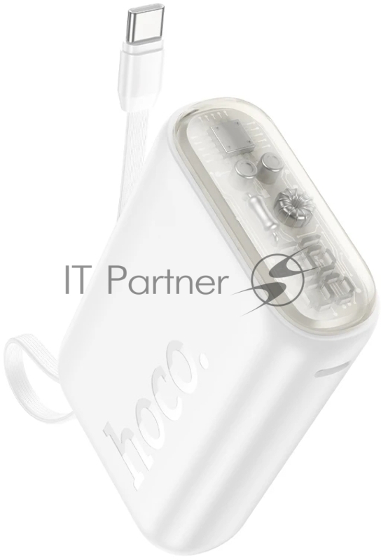 Портативный аккумулятор Hoco J157 10000mAh 2A белый (62062)