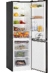 Холодильник Nordfrost NRG 162NF DTM темный титан двухкамерный 205/105л морозилка снизу, No Frost