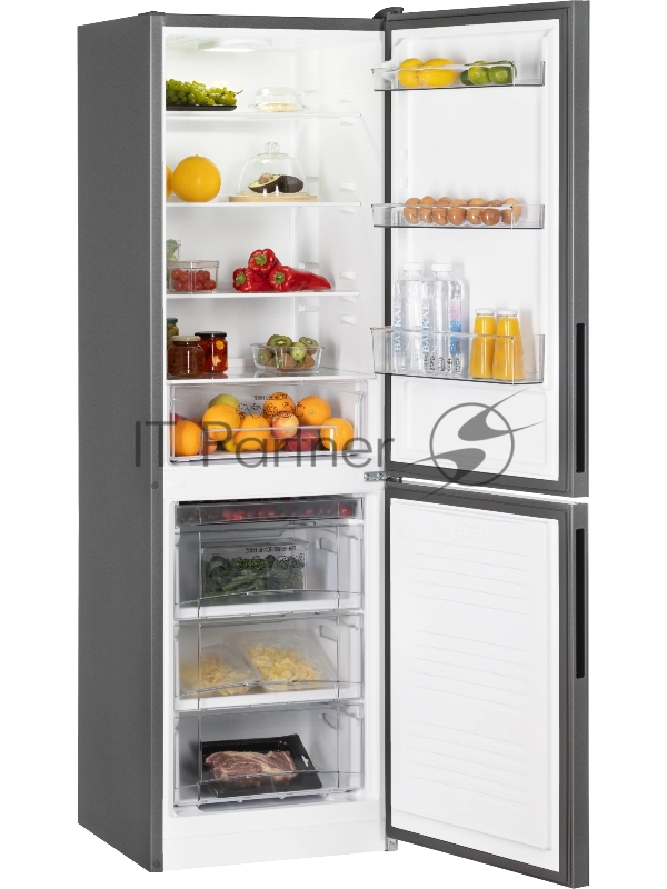 Холодильник Nordfrost NRG 162NF GSS серый мрамор двухкамерный 205/105л морозилка снизу, No Frost