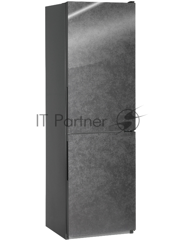 Холодильник Nordfrost NRG 162NF GSS серый мрамор двухкамерный 205/105л морозилка снизу, No Frost