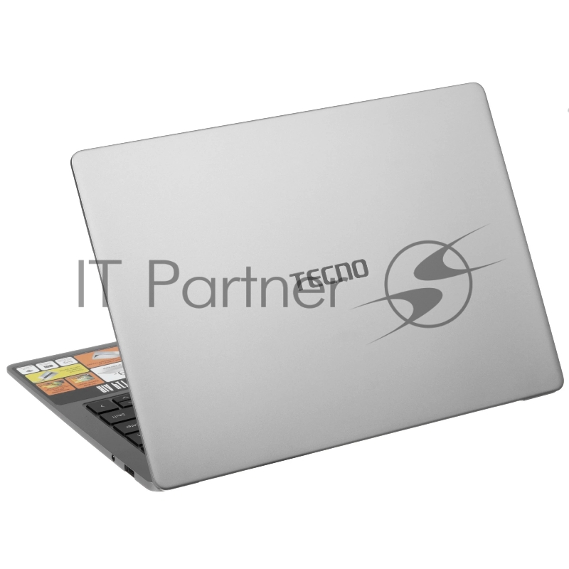 Ноутбук Tecno MegaBook T14RA Air Core i5 1334U 16Gb SSD1Tb Intel Iris Xe graphics 14 IPS WUXGA (1920x1200) Windows 11 Home grey WiFi BT Cam 6460mAh (71003300539)