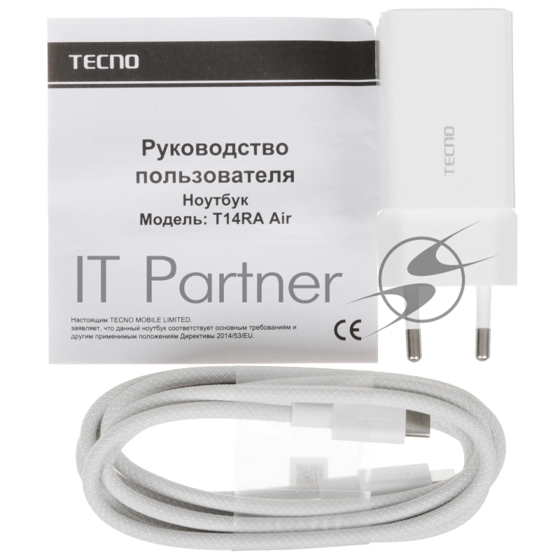 Ноутбук Tecno MegaBook T14RA Air Core i5 1334U 16Gb SSD1Tb Intel Iris Xe graphics 14 IPS WUXGA (1920x1200) Windows 11 Home grey WiFi BT Cam 6460mAh (71003300539)
