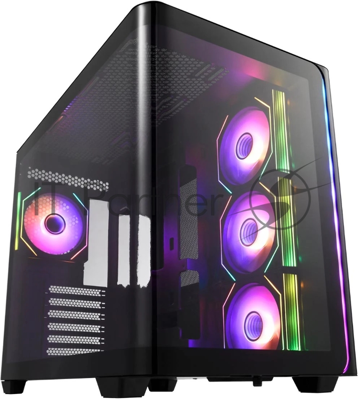 Компьютерный корпус FSP mATX Minitower M580-BA, Black