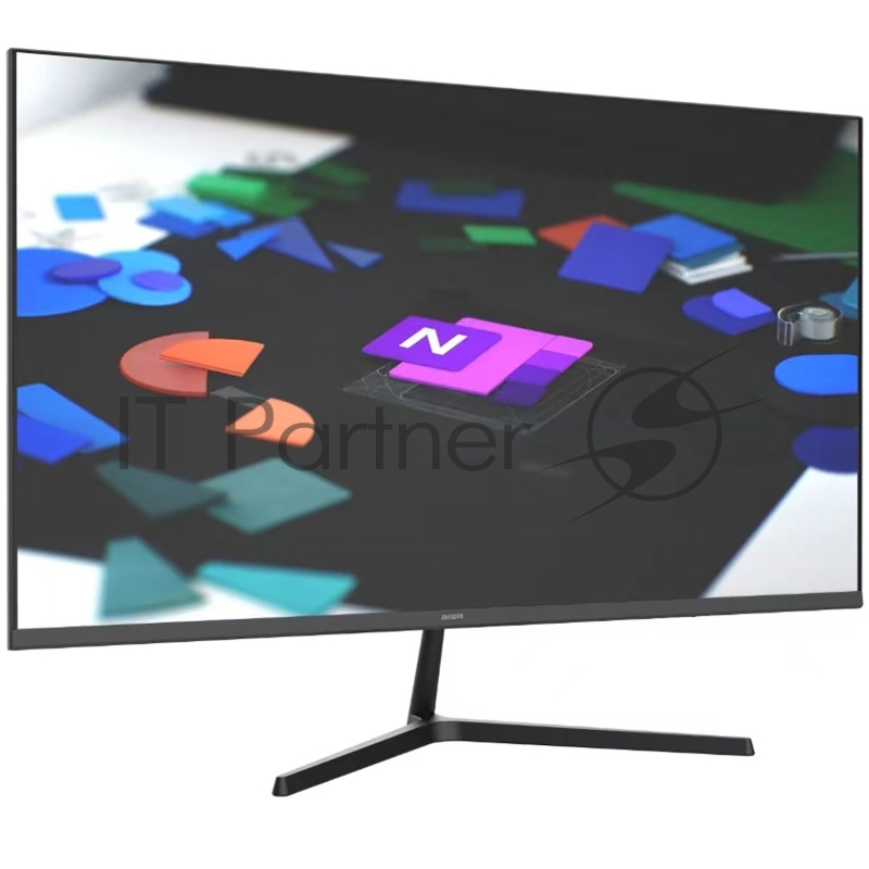 Монитор 24.5 AIWA MD2512 Black (IPS, 1920x1080, D-Sub+HDMI+DP, 4 ms, 178°/178°, 300 cd/m, 1000:1, 100Hz, Spk)