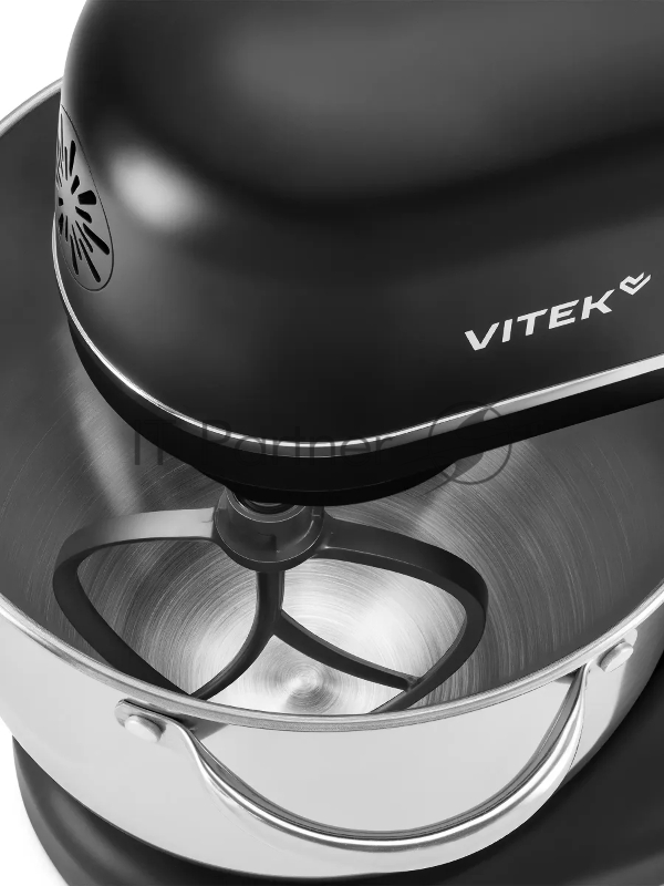 Миксер планетарный Vitek VT-PM0770 1100Вт черный