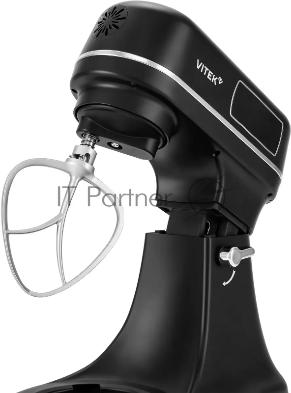 Миксер планетарный Vitek VT-PM0770 1100Вт черный