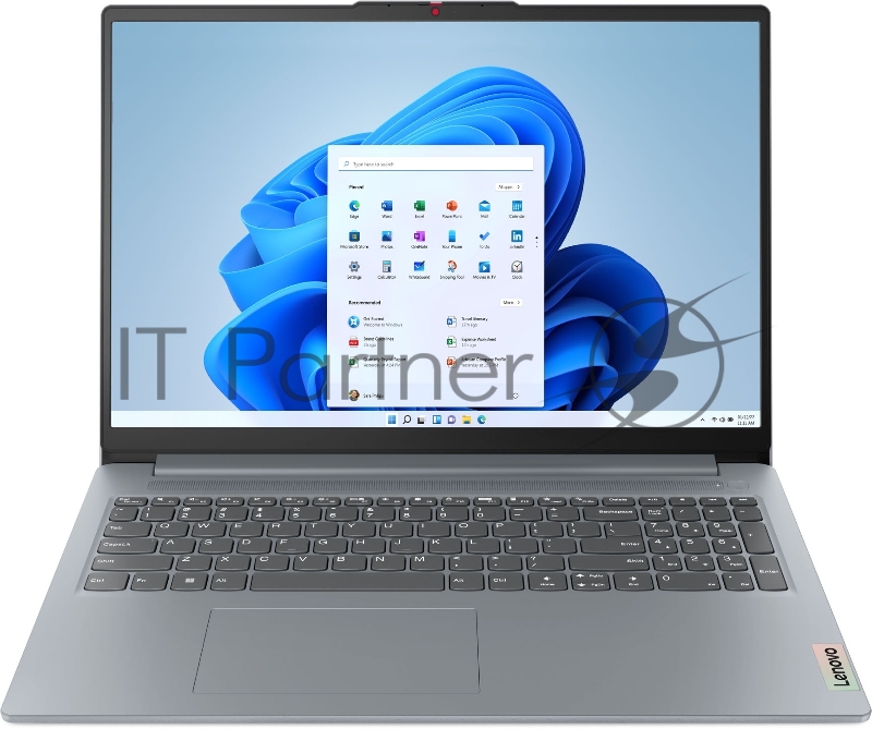 Ноутбук Lenovo IdeaPad Slim 3 16IRU8 Arctic Grey 16 WUXGA i5-1335U/8GB/SSD512GB/Intel Iris Xe/DOS