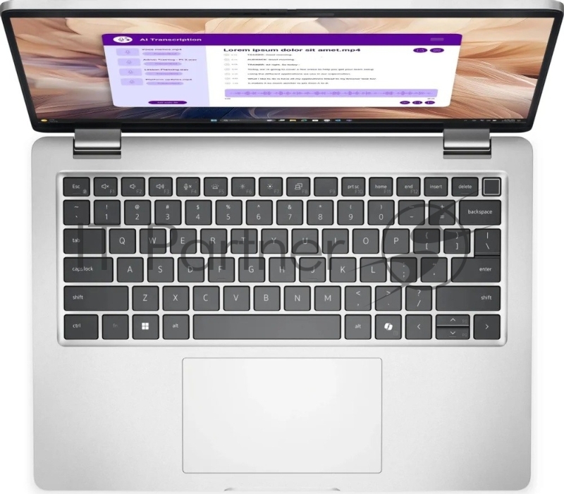 Ноутбук Dell Pro 14 Plus Core Ultra 5 235U 16Gb SSD512Gb Intel Graphics 14 WVA FHD+ (1920x1200) Linux grey WiFi BT Cam (PRO14PL-5653)