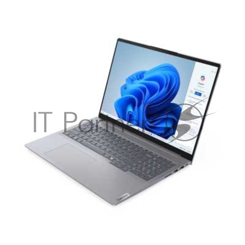 Ноутбук Lenovo ThinkBook 16 G7 ARP 16 WUXGA (1920x1200) IPS 300N, Ryzen 5 7535HS, 1x16GB DDR5-4800, 512GB SSD M.2, Radeon 660M, WiFi 6E, BT, FPR, TPM2, FHD+IR Cam, 45Wh, 65W USB-C, NoOS, 1Y, 1.7kg