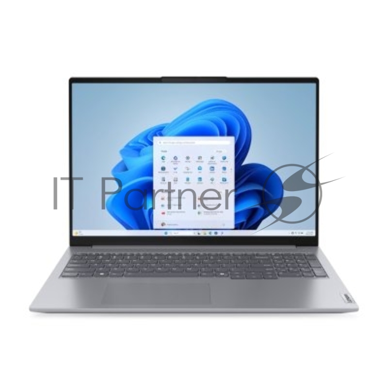Ноутбук Lenovo ThinkBook 16 G7 ARP 16 WUXGA (1920x1200) IPS 300N, Ryzen 7 7735HS, 1x16GB DDR5-4800, 512GB SSD M.2, Radeon 680M, WiFi 6E, BT, FPR, TPM2, FHD+IR Cam, 45Wh, 65W USB-C, NoOS, 1Y, 1.7kg