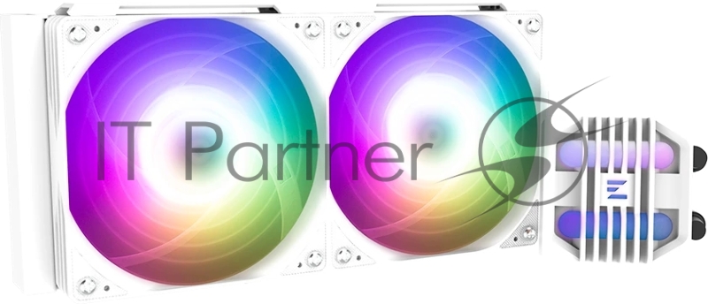 Система охлаждения Zalman CPU Liquid Cooler 240mm, white