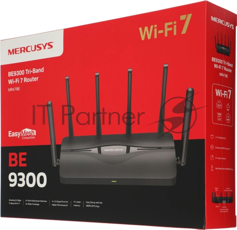 Трехдиапазонный Wi-Fi Роутер Mercusys MR47BE