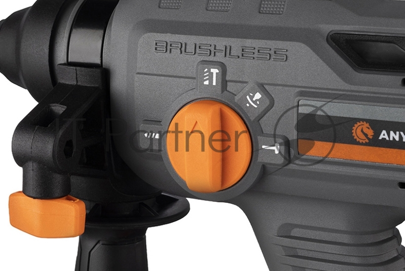 Бесщеточный перфоратор Anycons AC-H408 SDS+, 2 Дж, 21В, 2 акб