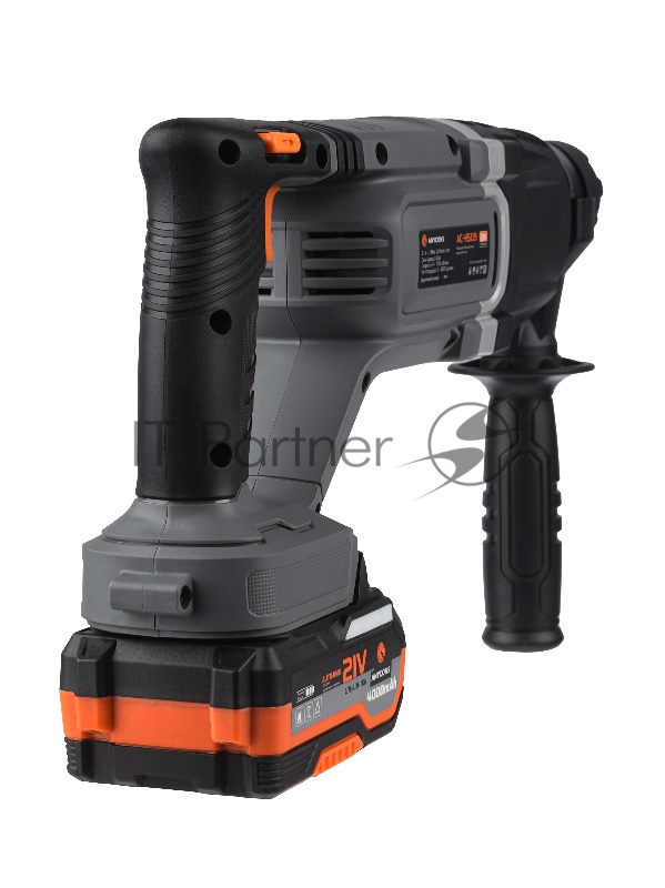 Бесщеточный перфоратор Anycons AC-H509 SDS+, 2,8 Дж, 21В, 2 акб