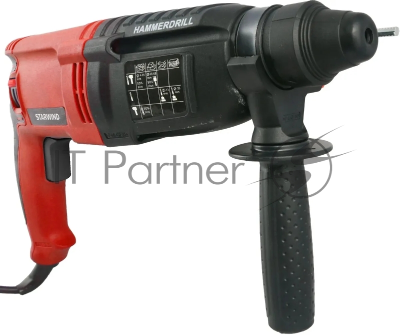 Перфоратор Starwind RH26-900S0 патрон:SDS-plus уд.:3.2Дж 900Вт