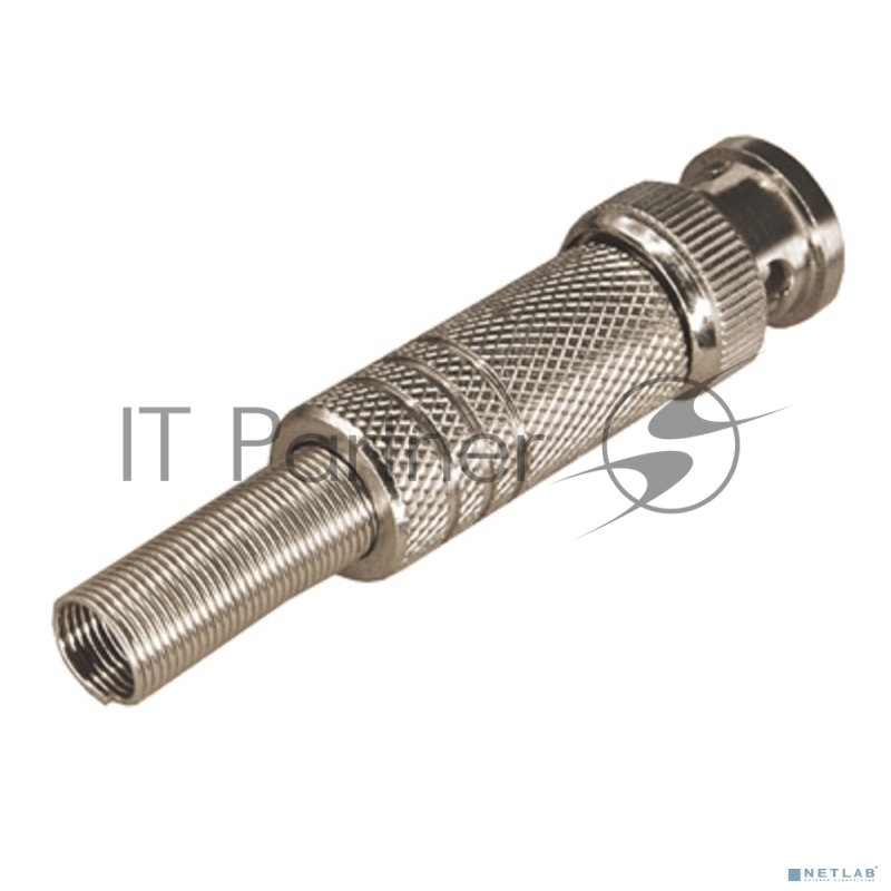 Разъем штекер BNC под винт с пружиной металл Rexant 05-3073