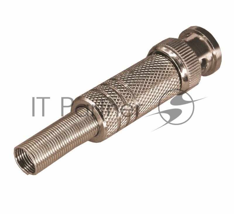 Разъем штекер BNC под винт с пружиной металл Rexant 05-3073