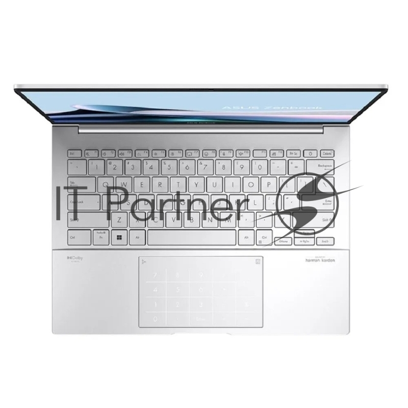 Ноутбук ASUS Zenbook 14 OLED UX3405CA-QL680 Intel Core Ultra 9 285H 3700MHz/14/1920x1200/32GB/1024 SSD/Intel Arc Graphics/Wi-Fi/Bluetooth/Windo 11 Pro (90NB14W4-M010B0_Win11P) Silver