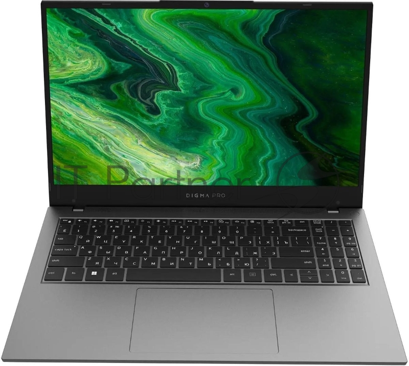 Ноутбук Digma Pro Fortis M Core i3 1215U 16Gb SSD256Gb Intel UHD Graphics 15.6 IPS FHD (1920x1080) Windows 11 Pro grey WiFi BT Cam 4250mAh (DN15P3-ACXW01)