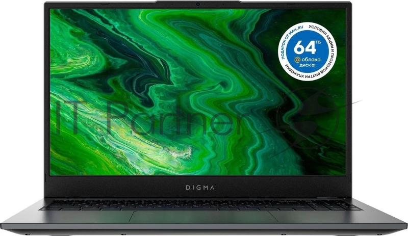 Ноутбук Digma Pro Fortis M Core i7 1255U 32Gb SSD512Gb Intel Iris Xe graphics 15.6 IPS FHD (1920x1080) Windows 11 Pro grey WiFi BT Cam 4250mAh (DN15P7-BDXW01)