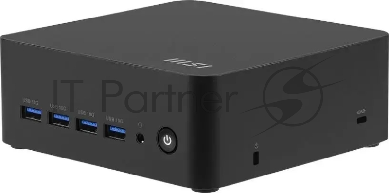Неттоп MSI Cubi Z AI 8M-008XRU Ryzen 5 8645HS (4.3) 16Gb SSD512Gb 760M без ОС WiFi BT 120W (9S6-B03231-019)
