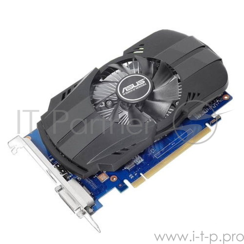 Видеокарта ASUS GeForce GT 1030 2ГБ PH-GT1030-O2G (GeForce GT 1030, DDR5, DVI, HDMI) (PCI-E)