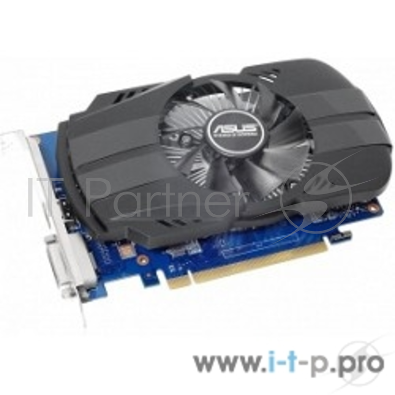 Видеокарта ASUS GeForce GT 1030 2ГБ PH-GT1030-O2G (GeForce GT 1030, DDR5, DVI, HDMI) (PCI-E)
