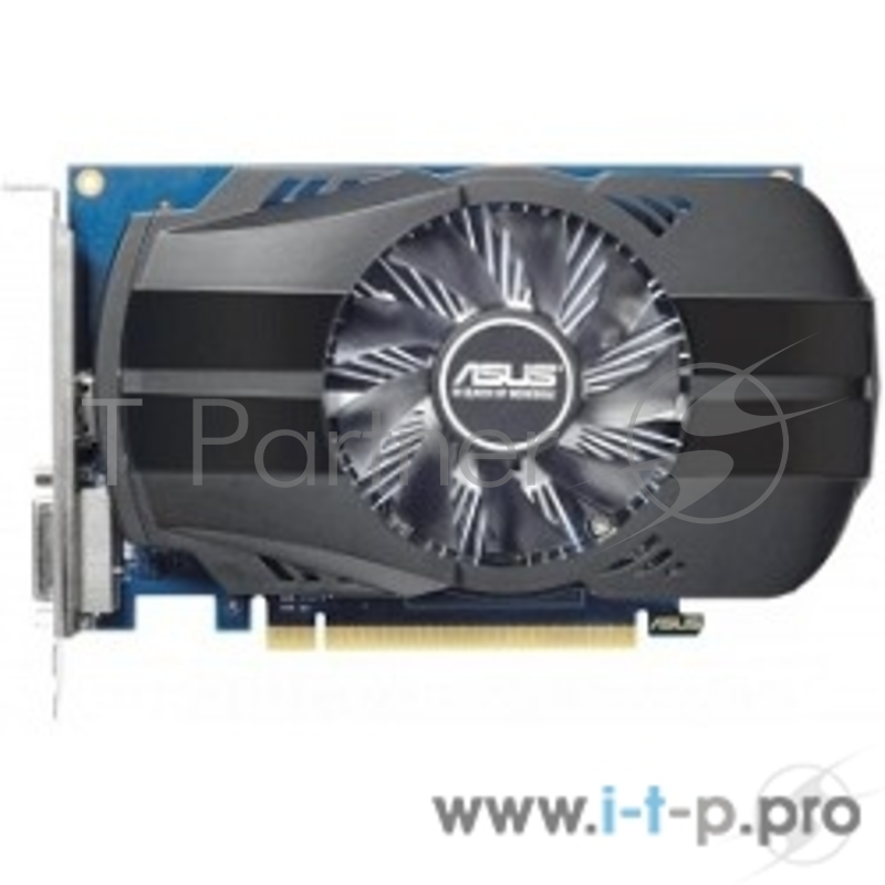Видеокарта ASUS GeForce GT 1030 2ГБ PH-GT1030-O2G (GeForce GT 1030, DDR5, DVI, HDMI) (PCI-E)