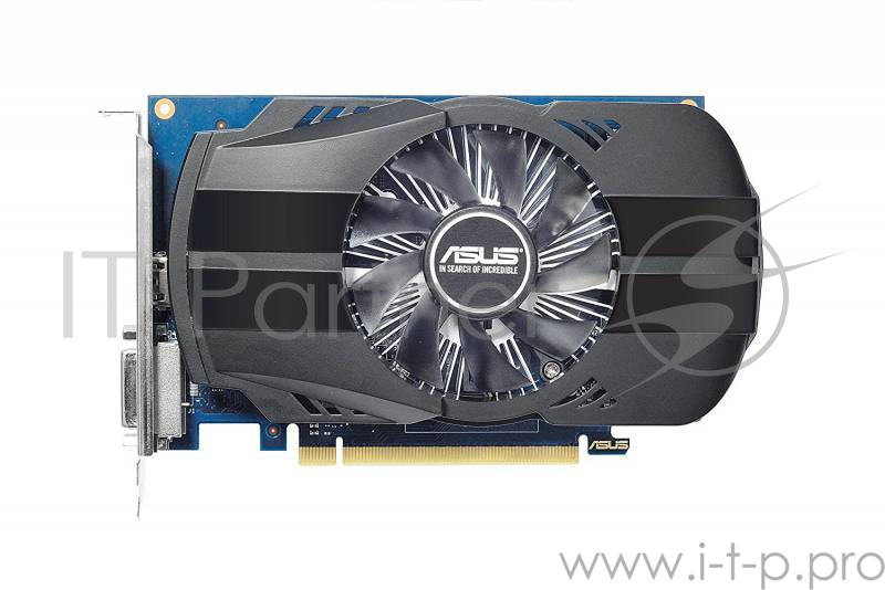 Видеокарта ASUS GeForce GT 1030 2ГБ PH-GT1030-O2G (GeForce GT 1030, DDR5, DVI, HDMI) (PCI-E)