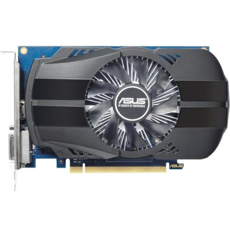 Видеокарта ASUS GeForce GT 1030 2ГБ PH-GT1030-O2G (GeForce GT 1030, DDR5, DVI, HDMI) (PCI-E)