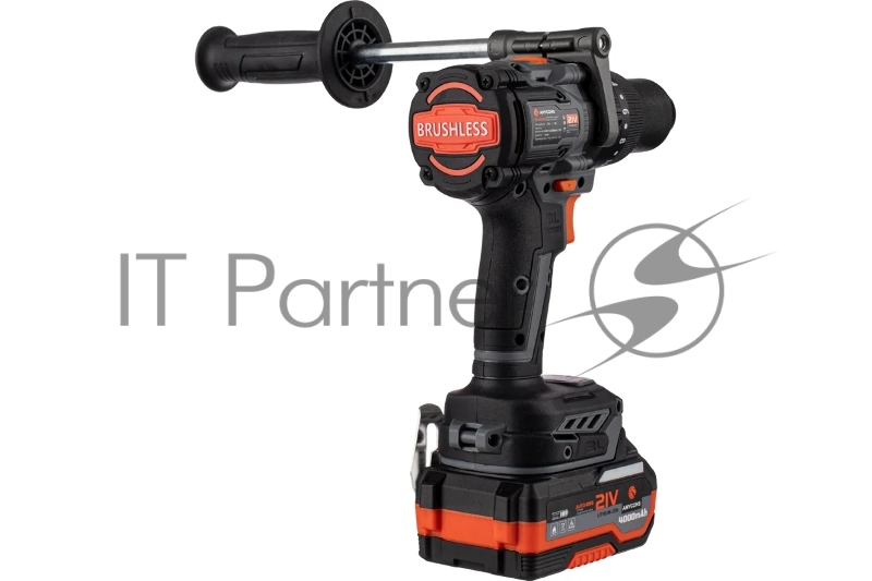 Дрель-шуруповерт Anycons RB-DB2109, Аккумуляторная, 21В, 2 АКБ, Кейс, Ударная