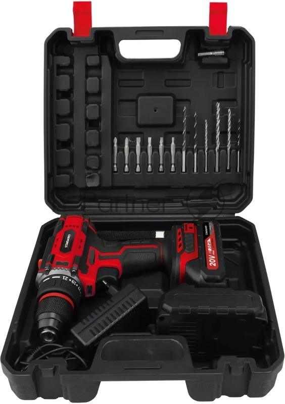 Дрель-шуруповерт Starwind CD20-2.0/2.0S1 40Вт аккум. патрон:быстрозажимной