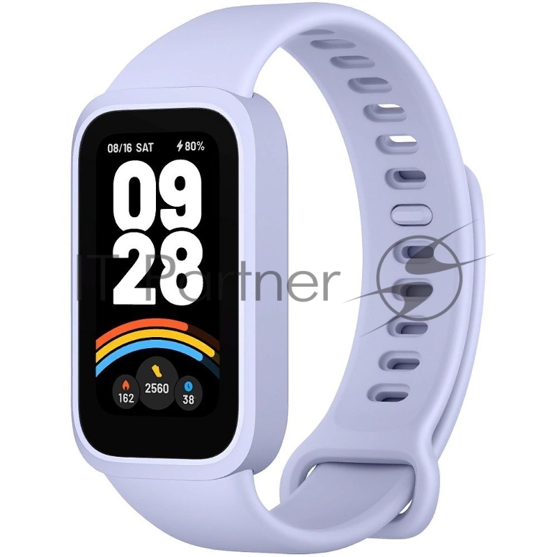 Фитнес-трекер Xiaomi Smart Band 9 Active TFT корп.:фиолетовый рем.:фиолетовый (BHR08L3GL)
