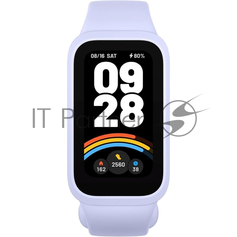 Фитнес-трекер Xiaomi Smart Band 9 Active TFT корп.:фиолетовый рем.:фиолетовый (BHR08L3GL)