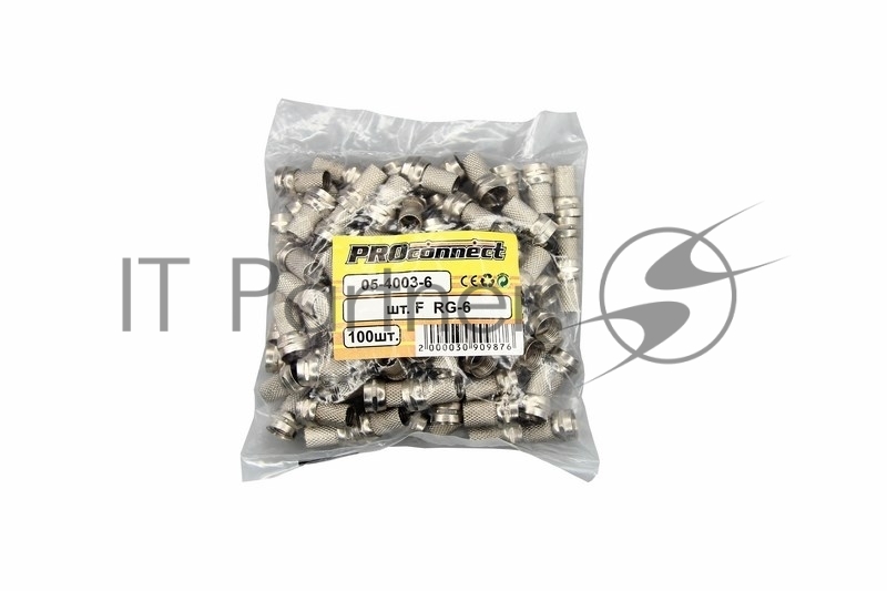 РАЗЪЕМ F-разъем RG-6 05-4003-6 PROconnect