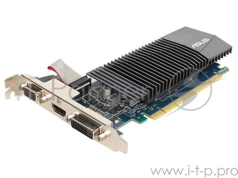 Видеокарта ASUS GeForce GT 710 1ГБ GT710-SL-1GD5 (GeForce GT 710, DDR5, D-Sub, DVI, HDMI) (PCI-E)