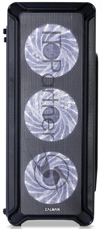 Корпус MidiTower Zalman I3 черный (ATX, без БП, 2xUSB2.0 Type-A + USB3.2 Type-A) (Zalman i3)