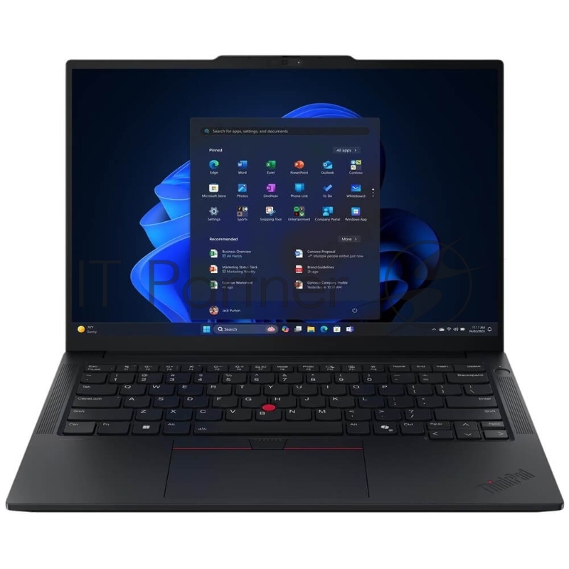 Ноутбук Lenovo Thinkpad E14 Gen 7 Intel Core Ultra 7 255H 4400MHz/14/1920x1200/32GB/512GB SSD/Intel Arc Graphics/Wi-Fi/Bluetooth/Windo 11 Pro (21SX001TGP_32Win11P) Black