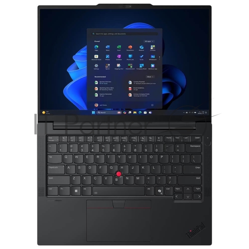 Ноутбук Lenovo Thinkpad E14 Gen 7 Intel Core Ultra 7 255H 4400MHz/14/1920x1200/32GB/512GB SSD/Intel Arc Graphics/Wi-Fi/Bluetooth/Без ОС (21SX001TGP_32) Black